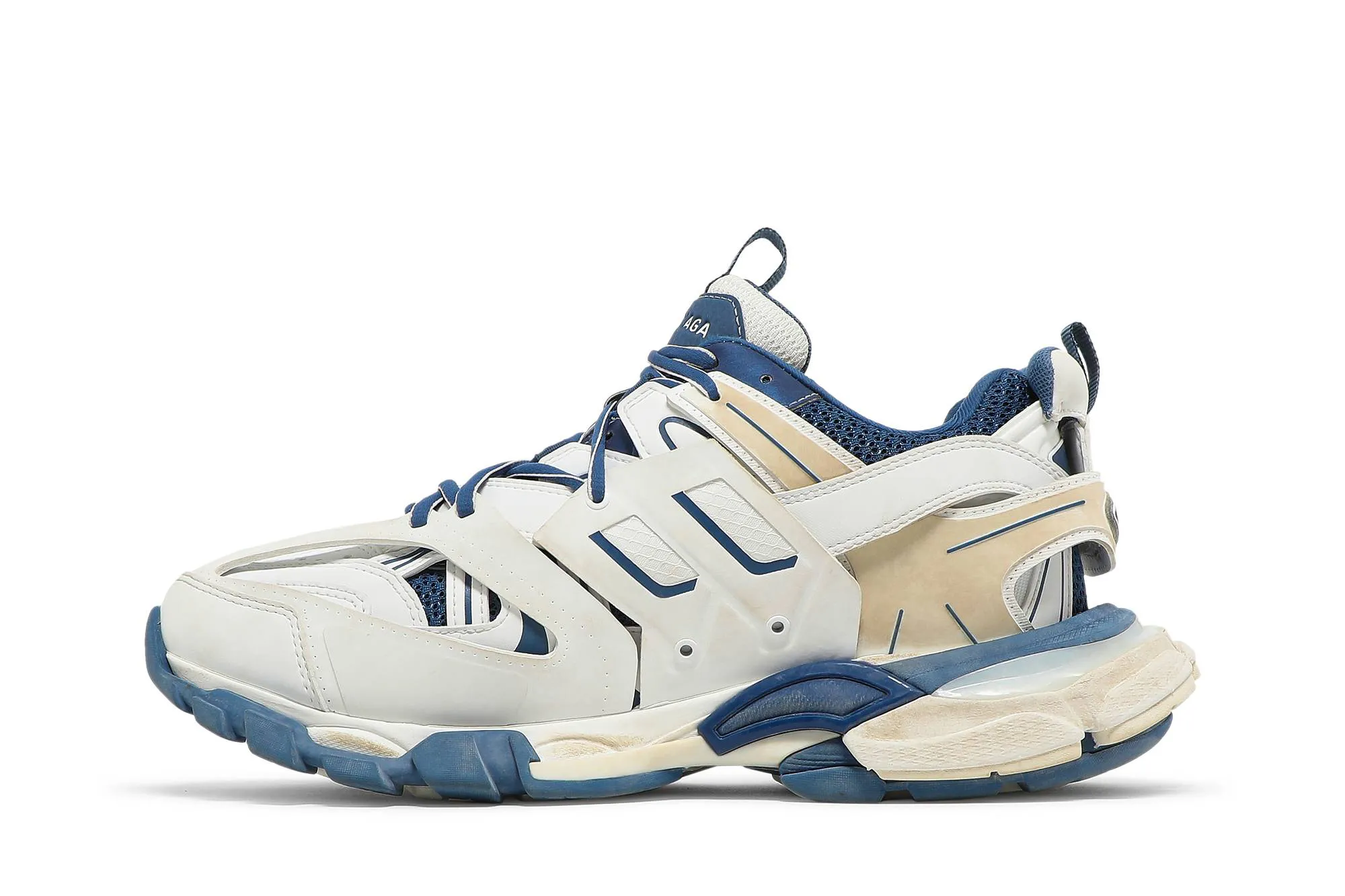 Balenciaga Tess S White Dark Blue