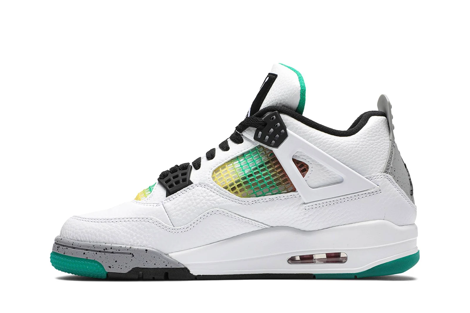 AQ9129-100 Air Jordan 4 Retro “Rasta” - View 3
