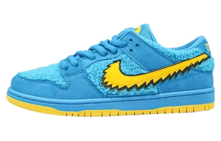 CJ5378-400 Grateful Dead x Nike SB Dunk Low Pro QS“ Blue Bear” - View 1