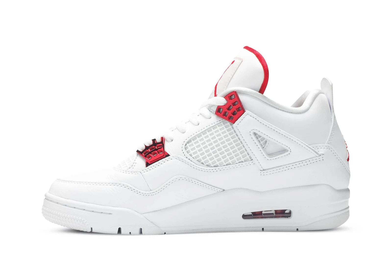 CT8527-112 Air Jordan 4 Retro “Metallic Red” - View 3