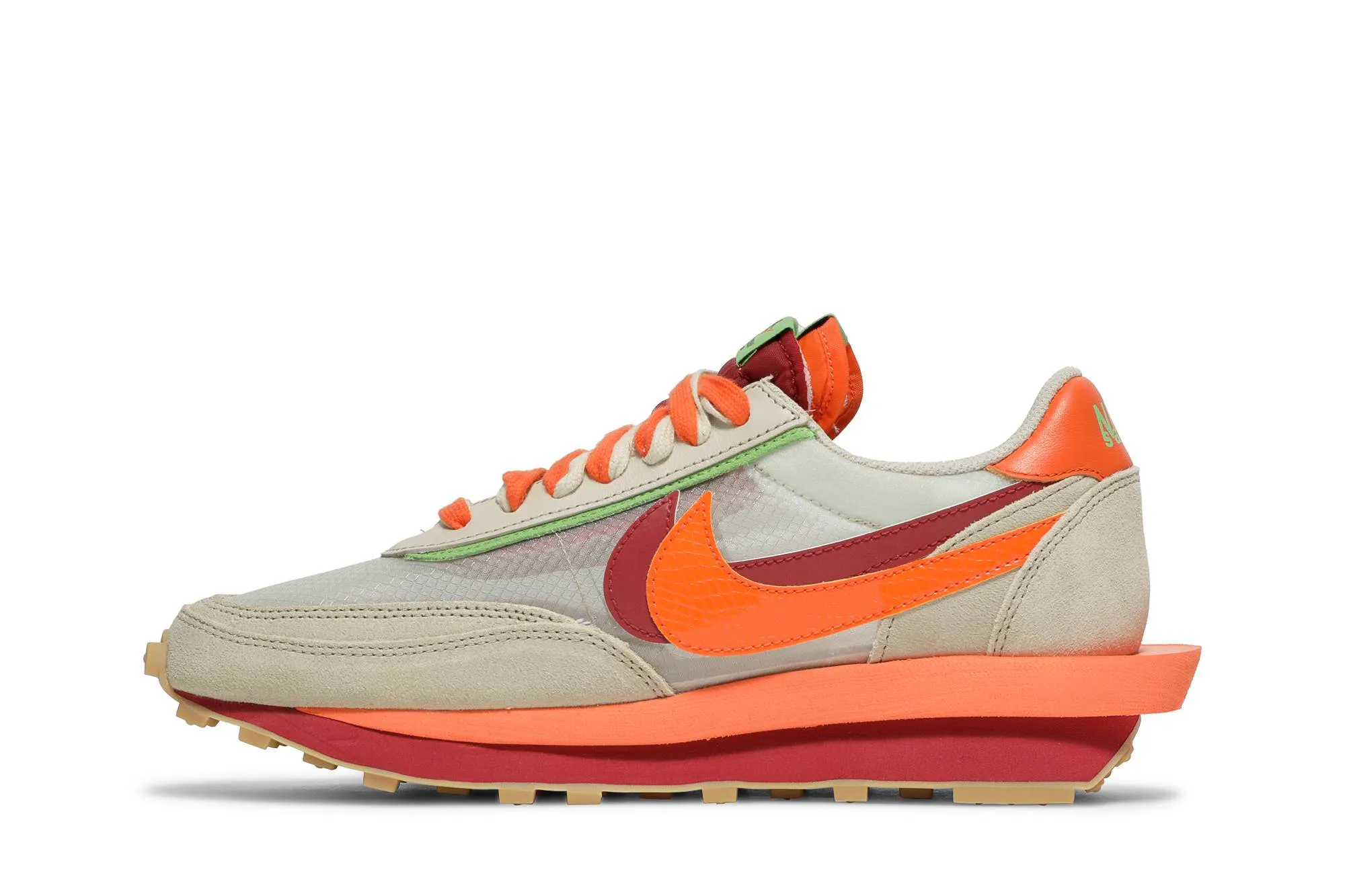 Nike LDWaffle Clot sacai Net Orange