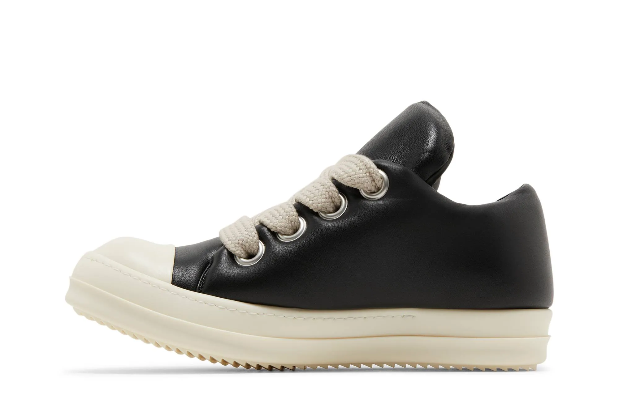 Rick Owens Jumbo Lace Padded Sneaks LOW