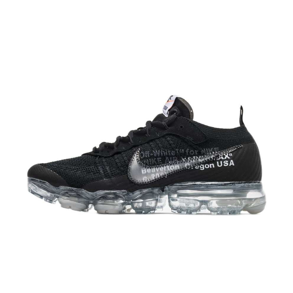 2018 1.0 AA3831-002 Off White x Nike Air VaporMax 2018 'Black White'